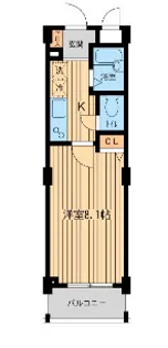 アーデン目黒不動前【3階】の間取り