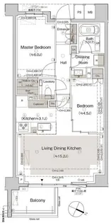 パークホームズ西池袋【4階】の間取り