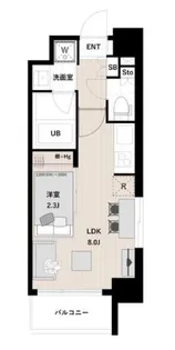 アーバンパーク清澄白河 【3階】の間取り