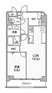 ミリアレジデンス上池袋Ⅱ【9階】の間取り