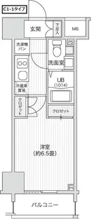 レジディア笹塚ll【7階】の間取り