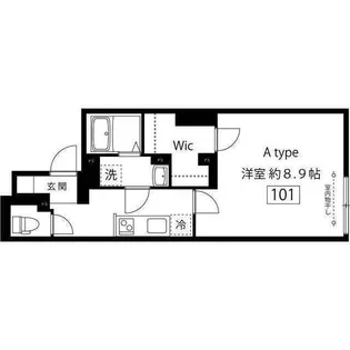 サンフォレスタ文京大塚【1階】の間取り