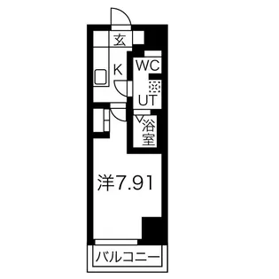 プレール・ドゥーク亀戸6丁目【9階】の間取り