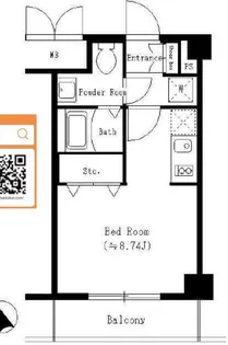 ブリリアント恵比寿【2階】の間取り
