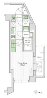 アーバネックス原宿【6階】の間取り