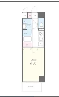 YDSビル【4階】の間取り