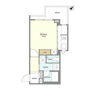 エルスタンザ代々木【2階】の間取り