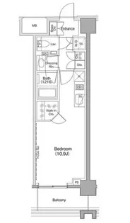 ヴェール・クレール大崎【7階】の間取り