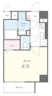 フェリーチェ蔵前【2階】の間取り