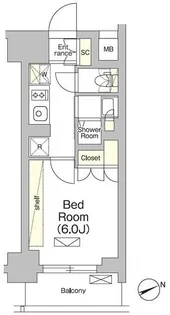 テラス大崎【2階】の間取り