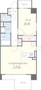 SKY HOPE【4階】の間取り