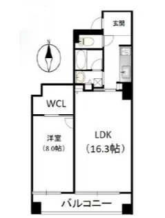 ブラービ南船場【12階】の間取り