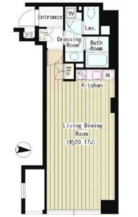 Creare麹町【8階】の間取り