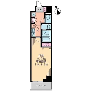 T’s Garden 葛西【6階】の間取り