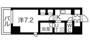 シーズンフラッツ押上サウス【502号室】の間取り