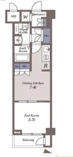 ドゥーエ参宮橋【1階】の間取り