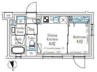 CREALpremier笹塚【1階】の間取り