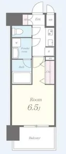 1Kの間取り画像