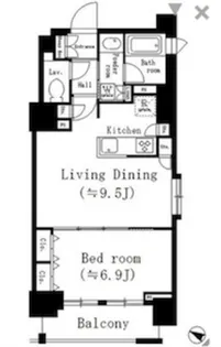 アーバネックス神保町【1204号室】の間取り