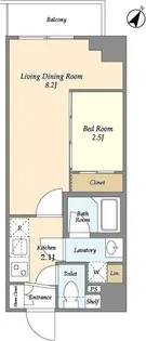 プラート宮坂【1階】の間取り