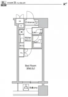 プライムアーバン大崎【3階】の間取り