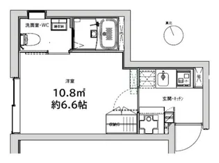 LIFEED CREAL広尾【1階】の間取り