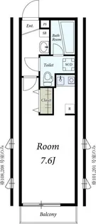 リブリ・自由が丘【2階】の間取り