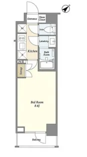 エトワール駒沢大学【6階】の間取り
