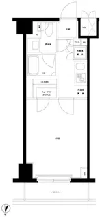ルーブル清澄白河参番館【5階】の間取り