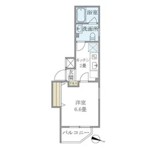 グランデュオ駒沢II【3階】の間取り