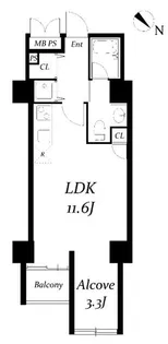 アーバンパーク代々木【3階】の間取り