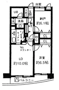 シルフィード南平台B【3階】の間取り