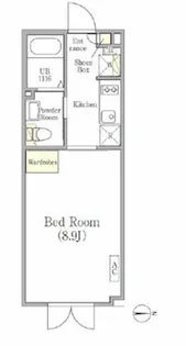 LAPiS南麻布【1階】の間取り