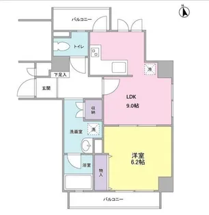 LE MONT 代官山 【4階】の間取り