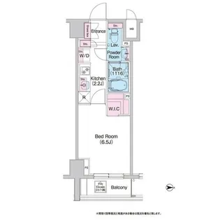 コンフォリア世田谷上馬【5階】の間取り