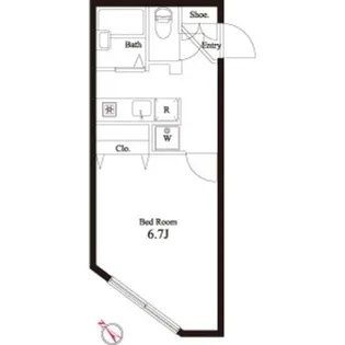 ZESTY千歳船橋【2階】の間取り