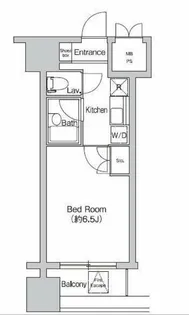 プライムアーバン大崎【6階】の間取り
