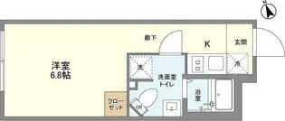 SPHEREYOYOGIUEHARAHILLTOP【102号室】の間取り