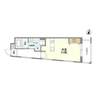 GRAN DUO三軒茶屋Ⅳ【3階】の間取り