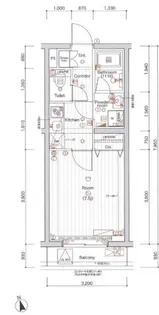プレミアムキューブ奥沢#mo【3階】の間取り