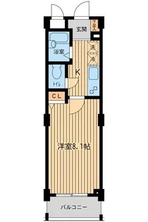 アーデン目黒不動前【3階】の間取り