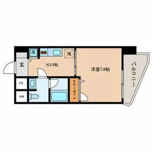 PARK STAGE・K【3階】の間取り