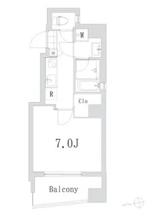GranDuo広尾【3階】の間取り