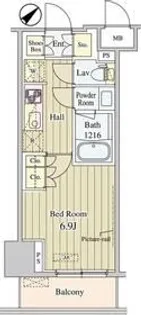 セリオ落合東中野【3階】の間取り