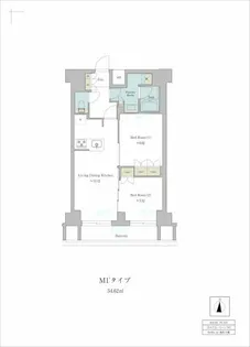 Brillia ist池尻大橋【7階】の間取り