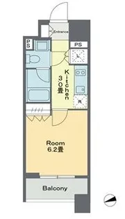 ベルファース戸越スタティオ【3階】の間取り