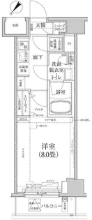 ルフレグランデ押上【2階】の間取り