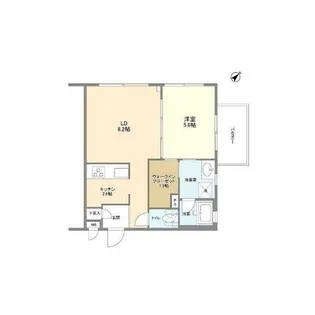 コンフォリア学芸大学【4階】の間取り