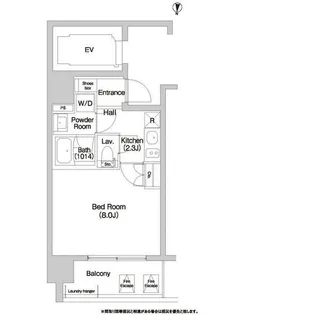 コンフォリア大島【6階】の間取り
