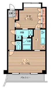 ガーデン目黒南【2階】の間取り